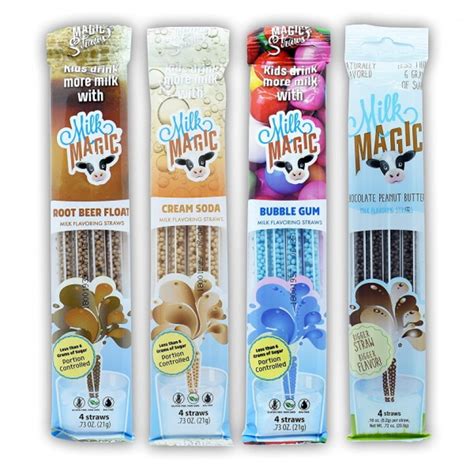 Exploring Unique Milk Flavors with Milk Magic Straws